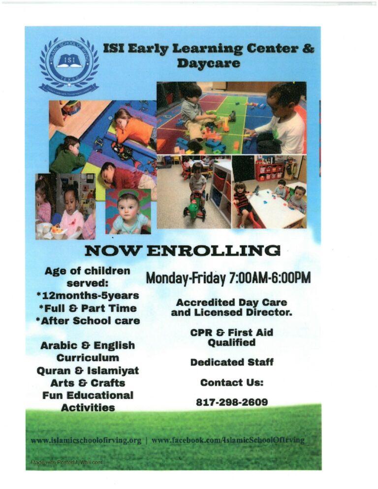 Daycare Information